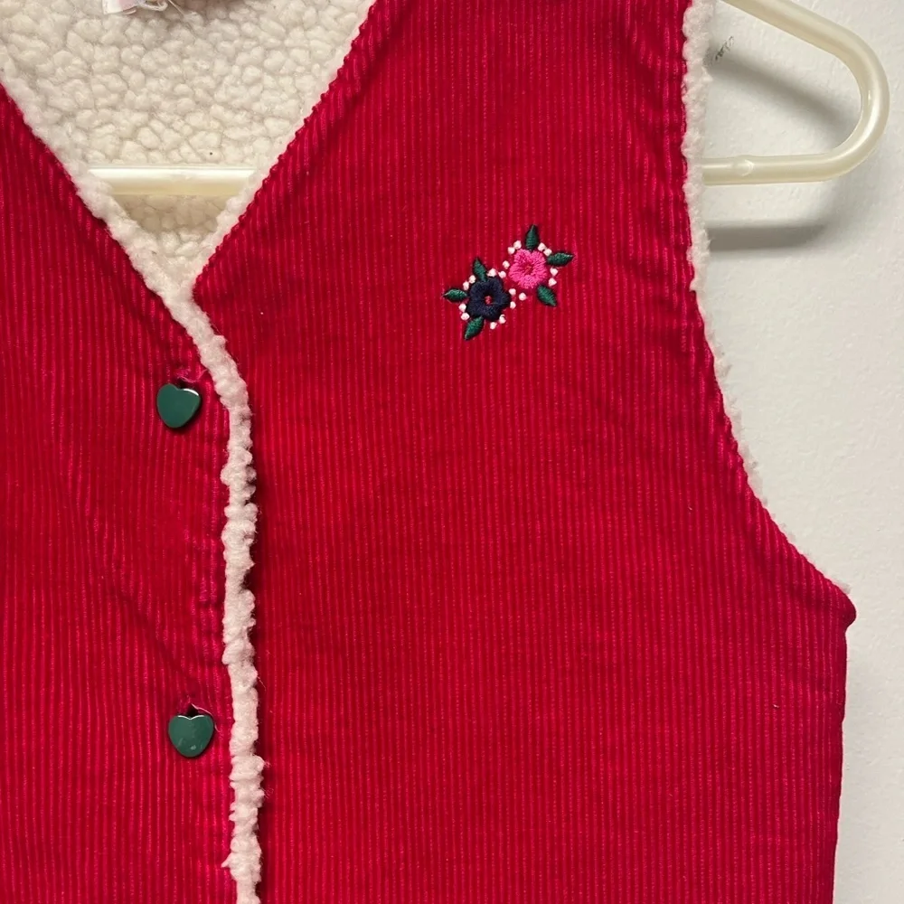 Vintage Reversible Girls Gymboree Vest